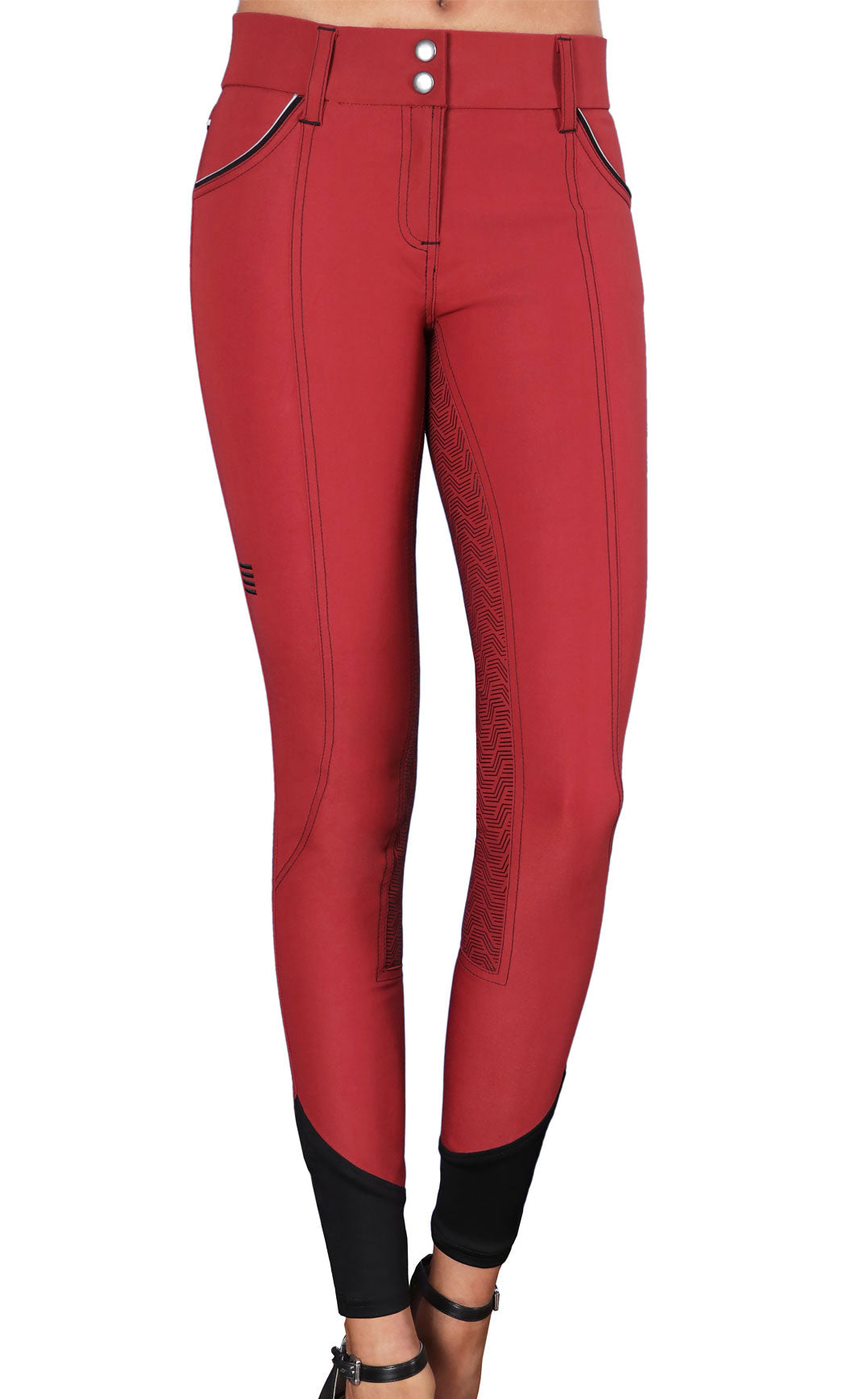 Adena Full Seat Breech Dark Coral