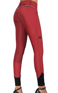 Adena Full Seat Breech Dark Coral