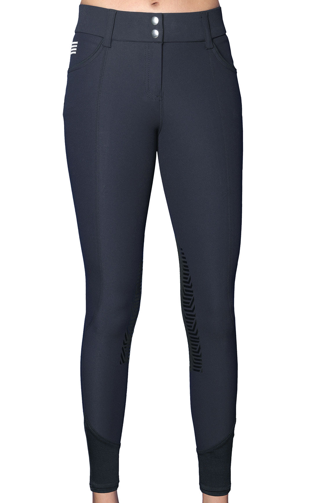 Aubrie Pro Knee Patch Breech Black