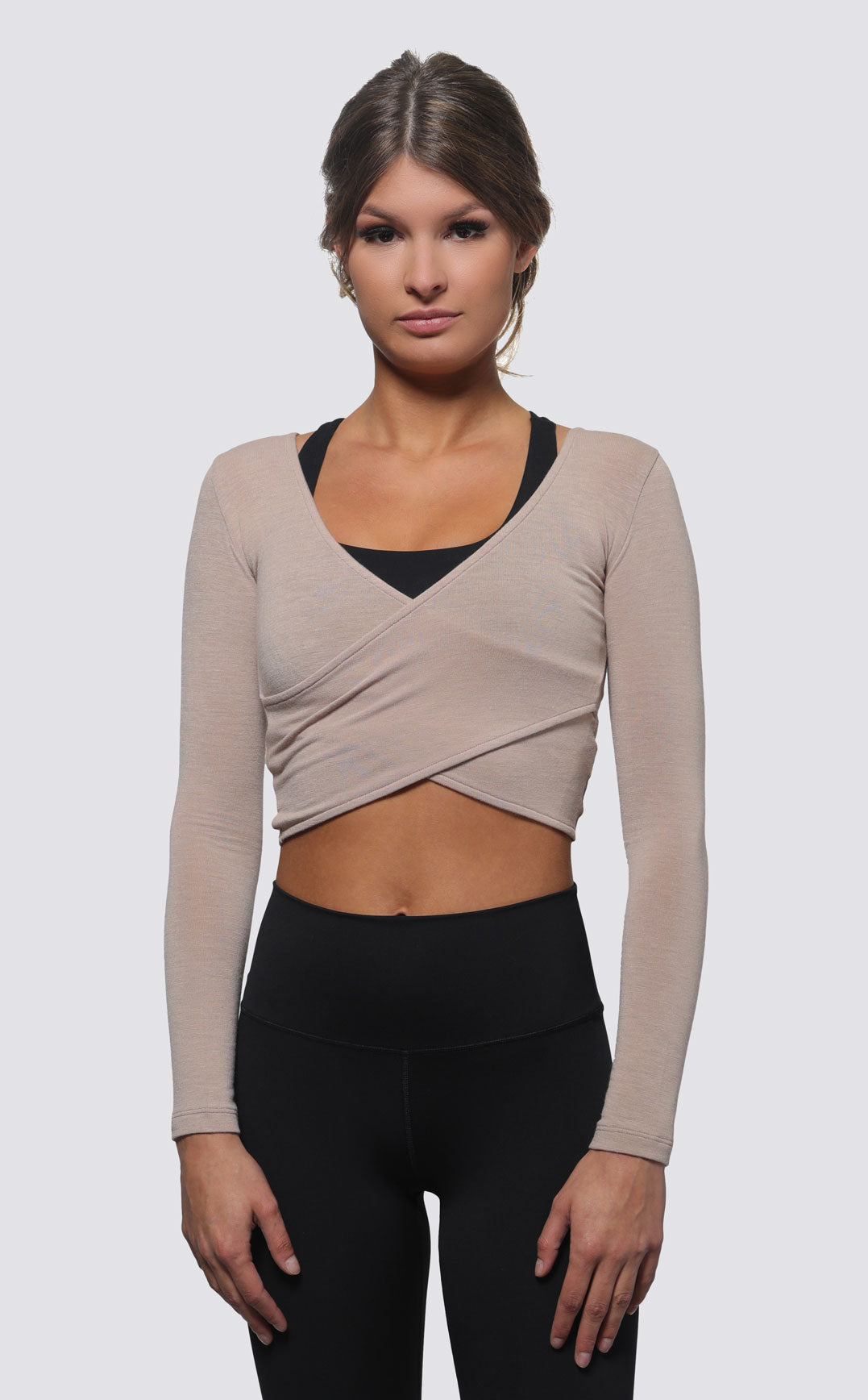 Criss Cross Top Nude – GhoDho