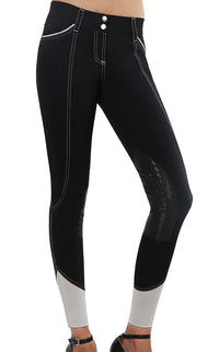 Elara T600® Knee Patch Breech Black