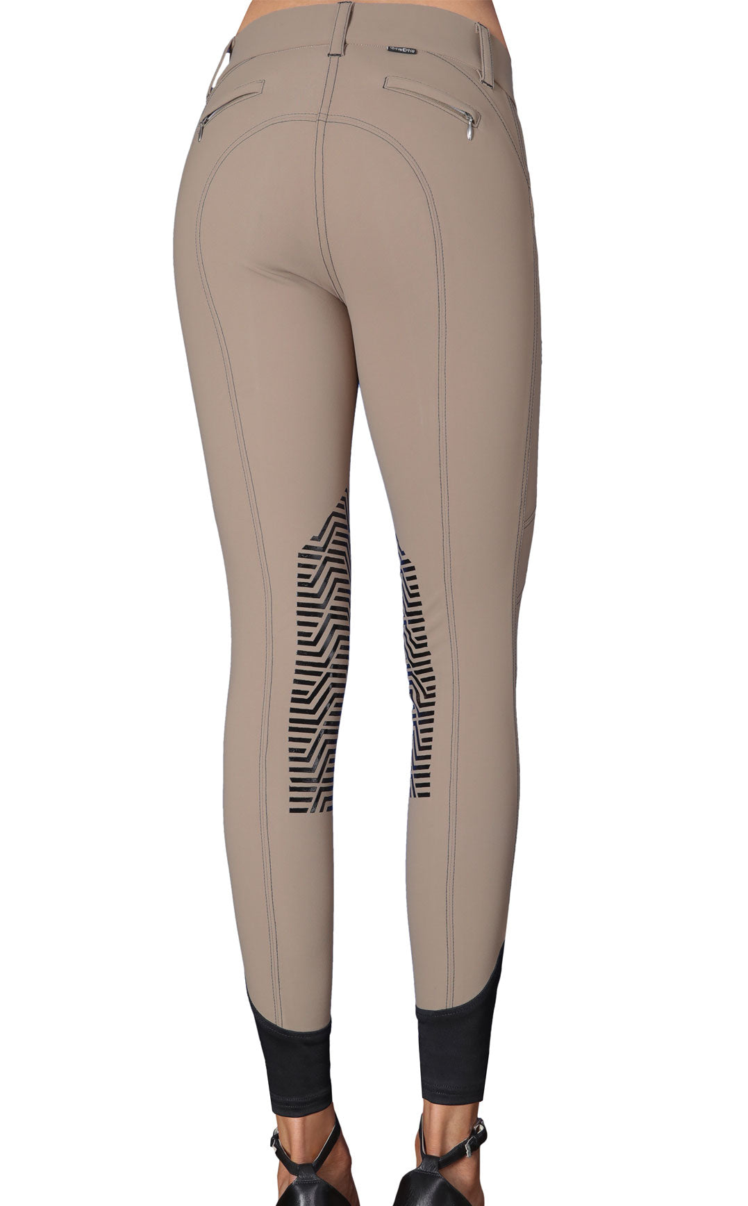 Tinley Pro Knee Patch Breech Taupe
