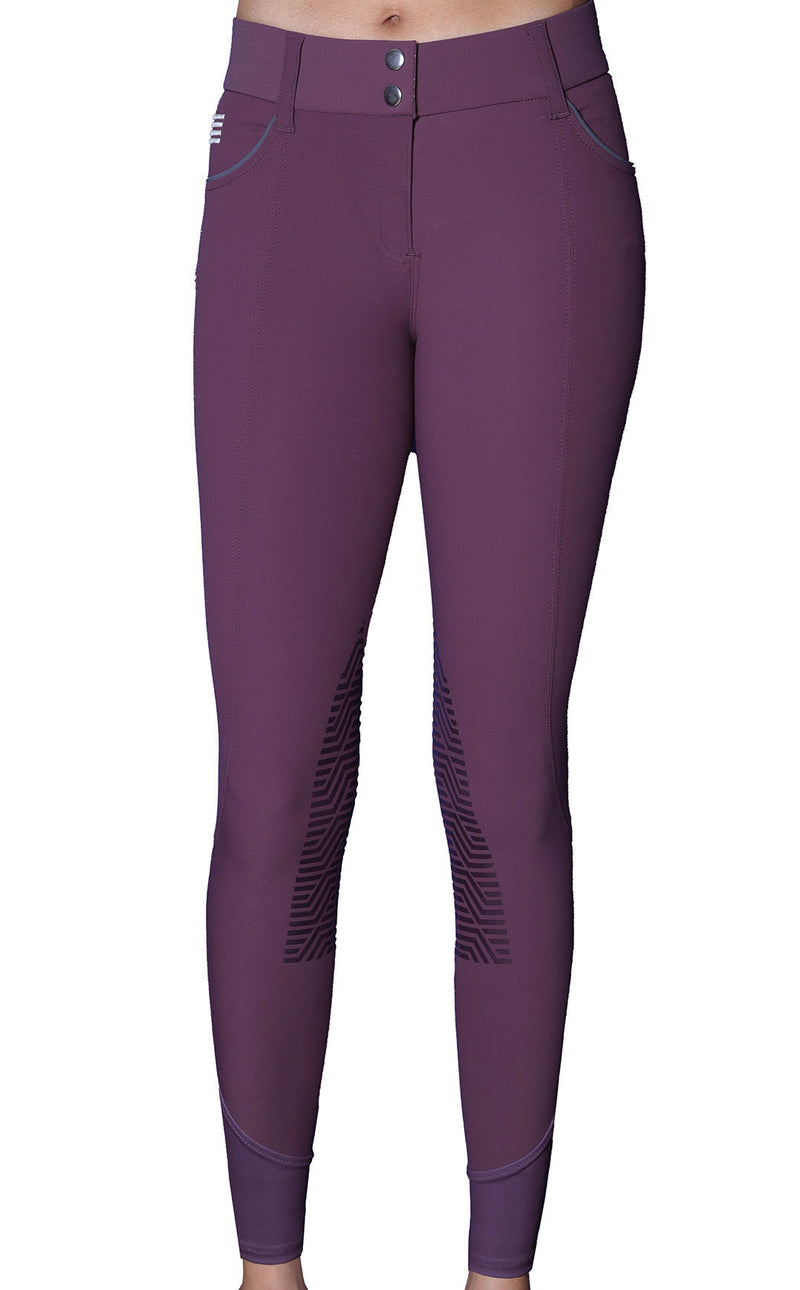 Aubrie Pro Knee Patch Breech Amethyst