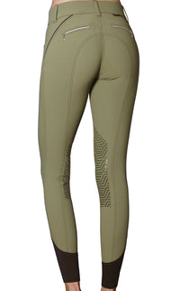 Aubrie Pro Meryl® Knee Patch Breech Olive