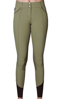 Aubrie Pro Knee Patch Breech Olive